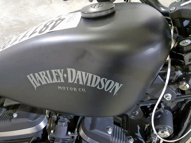 1HD4LE213EC437734 - 2014 HARLEY-DAVIDSON XL883 IRON BLACK photo 9