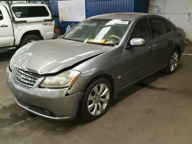 JNKAY01E26M111561 - 2006 INFINITI M35 BASE SILVER photo 2