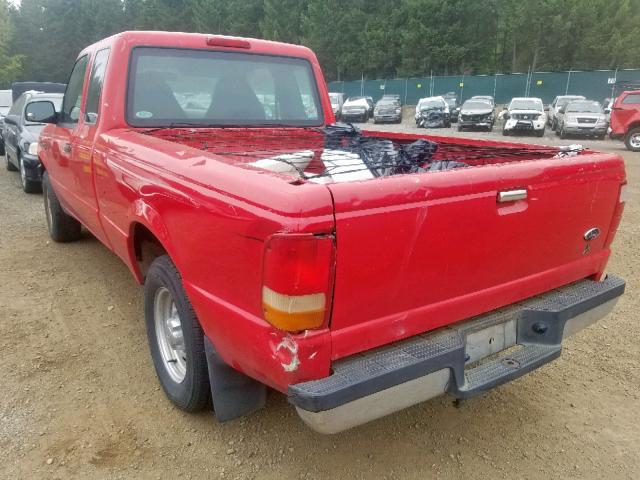 1FTYR14VX3PB24731 - 2003 FORD RANGER SUP RED photo 3