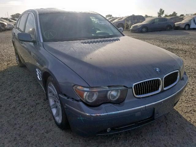 WBAGN63433DR14934 - 2003 BMW 745 LI SILVER photo 1