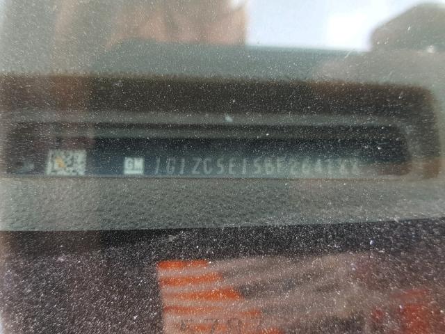 1G1ZC5E15BF264188 - 2011 CHEVROLET MALIBU 1LT TAN photo 10