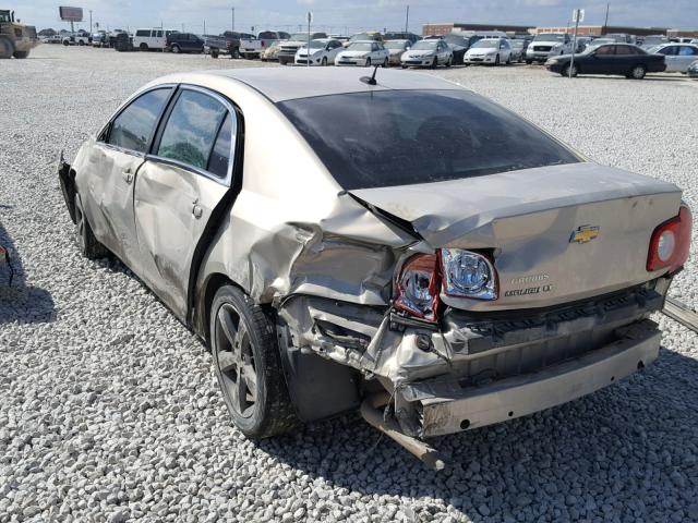 1G1ZC5E15BF264188 - 2011 CHEVROLET MALIBU 1LT TAN photo 3