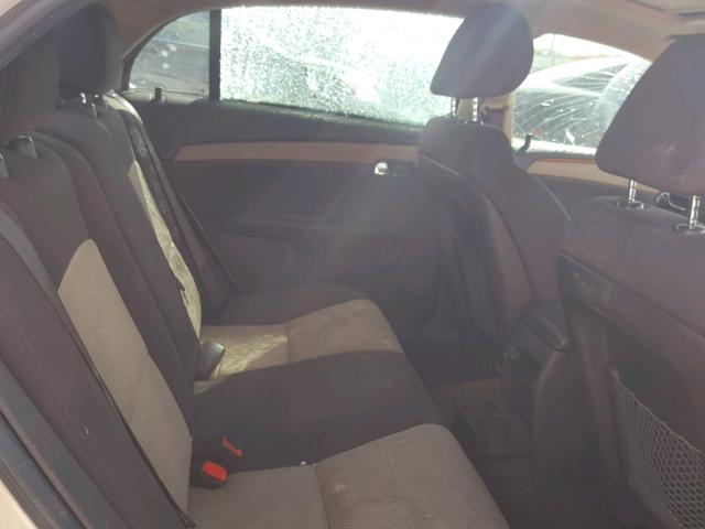 1G1ZC5E15BF264188 - 2011 CHEVROLET MALIBU 1LT TAN photo 6