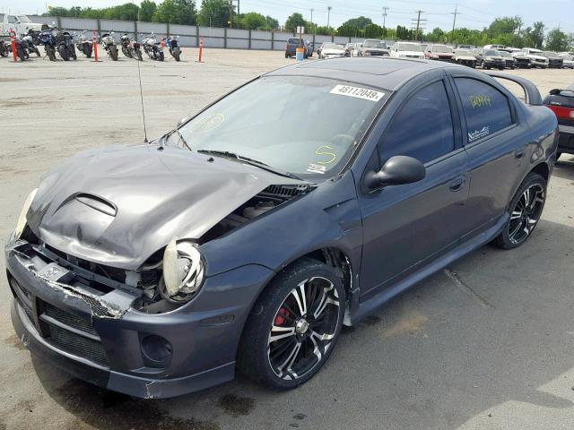 1B3AS66SX5D237137 - 2005 DODGE NEON SRT-4 GRAY photo 2