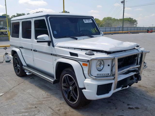 WDCYC7DH9JX295119 - 2018 MERCEDES-BENZ G 63 AMG WHITE photo 1