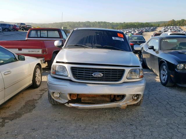 2FTRF07374CA64251 - 2004 FORD F150 SVT L SILVER photo 9