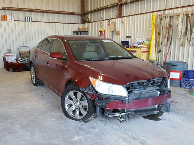 1G4GE5EDXBF141758 - 2011 BUICK LACROSSE C MAROON photo 1