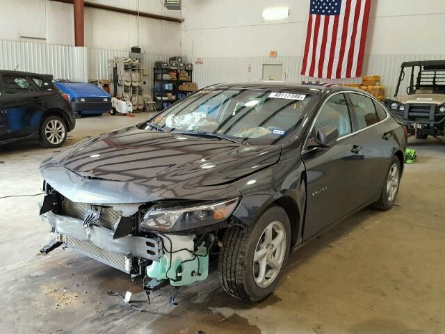 1G1ZB5ST5HF123543 - 2017 CHEVROLET MALIBU LS 石墨色 照片 2