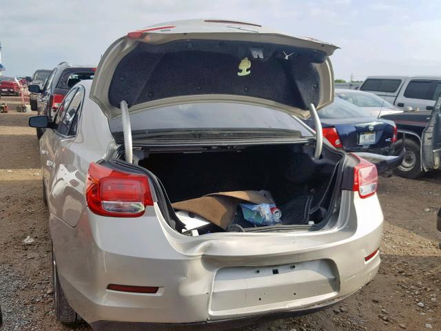 1G11C5SL3FF304311 - 2015 CHEVROLET MALIBU 1LT 银色 照片 9