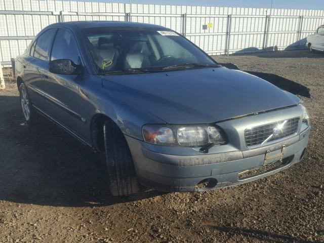 YV1RH58D322167815 - 2002 VOLVO S60 2.5T GRAY photo 1