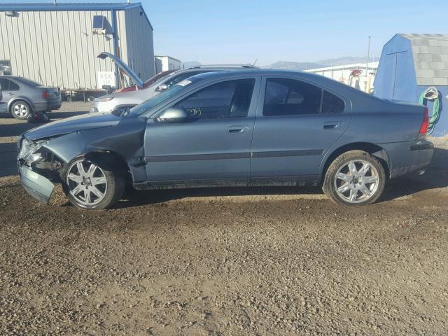 YV1RH58D322167815 - 2002 VOLVO S60 2.5T GRAY photo 9