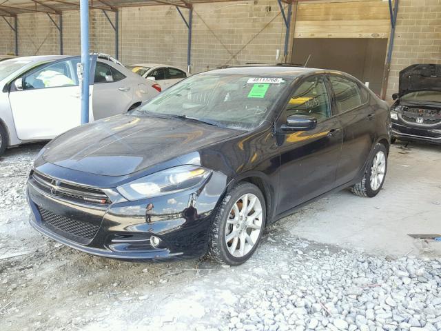 1C3CDFBA5DD326082 - 2013 DODGE DART SXT BLACK photo 2