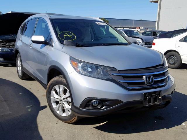 2HKRM3H71EH560067 - 2014 HONDA CR-V EXL SILVER photo 1