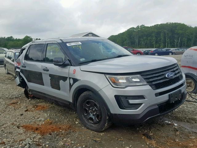 1FM5K8AR0GGA78187 - 2016 FORD EXPLORER P SILVER photo 1