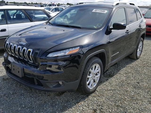 1C4PJLCB1JD538226 - 2018 JEEP CHEROKEE L BLACK photo 2