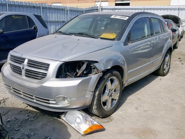 1B3HB48A99D119772 - 2009 DODGE CALIBER SX SILVER photo 2