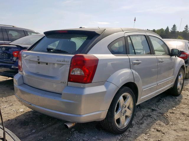 1B3HB48A99D119772 - 2009 DODGE CALIBER SX SILVER photo 4