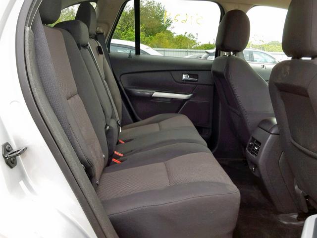 2FMDK4JC9EBB67258 - 2014 FORD EDGE SEL SILVER photo 6