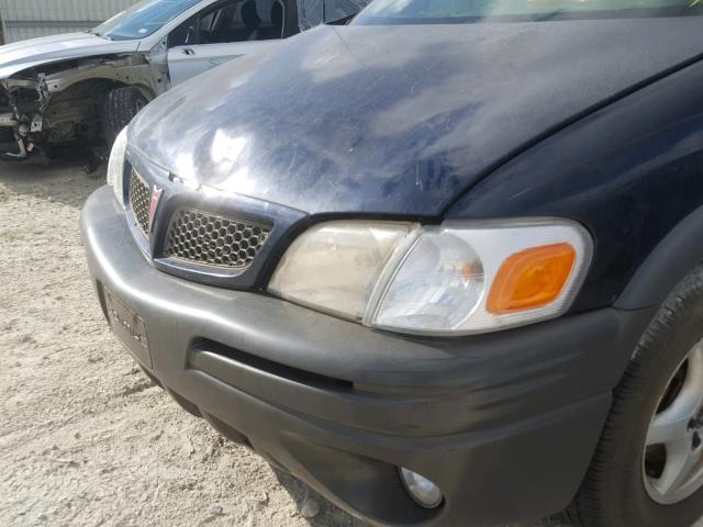 1GMDX03E33D196030 - 2003 PONTIAC MONTANA BLUE photo 9