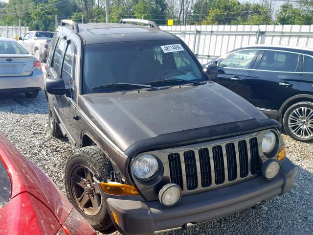 1J4GL38K45W724270 - 2005 JEEP LIBERTY RE GREEN photo 1