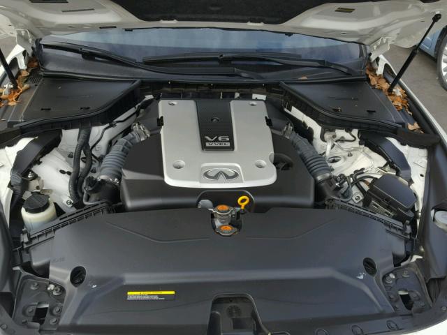 JN1BV7AP0FM337478 - 2015 INFINITI Q50 BASE WHITE photo 7