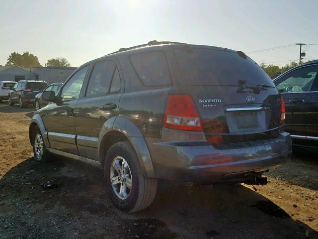 KNDJD733365647138 - 2006 KIA SORENTO EX BLUE photo 3