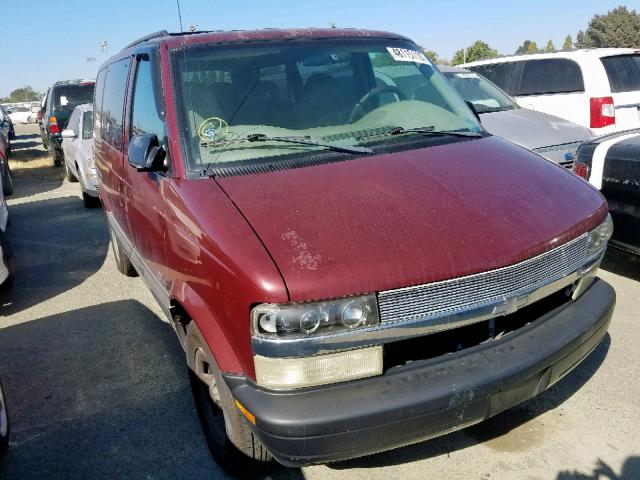 1GNDM19X12B103826 - 2002 CHEVROLET ASTRO RED photo 1