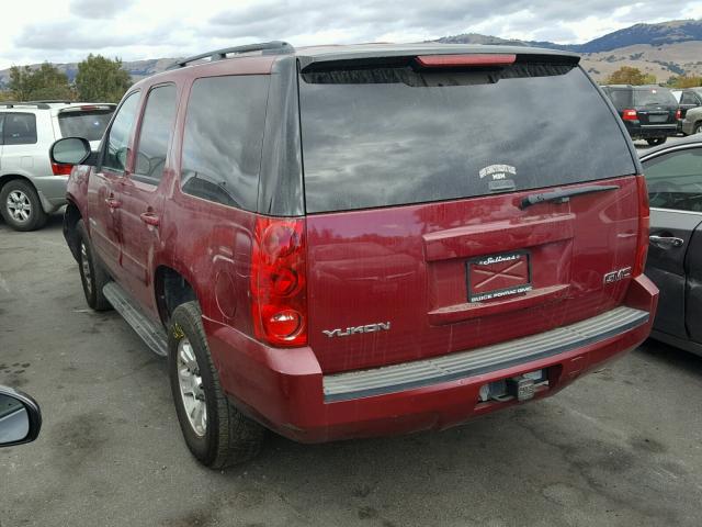 1GKFC13C37R421055 - 2007 GMC YUKON RED photo 3