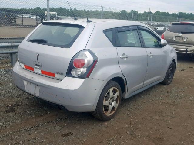 5Y2SP6E88AZ407017 - 2010 PONTIAC VIBE GRAY photo 4