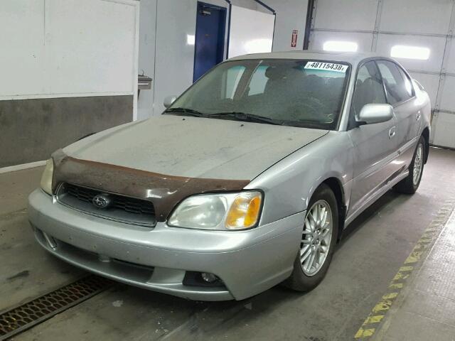 4S3BE635537214045 - 2003 SUBARU LEGACY L SILVER photo 2