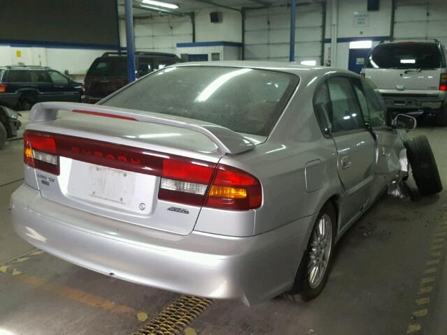 4S3BE635537214045 - 2003 SUBARU LEGACY L SILVER photo 4