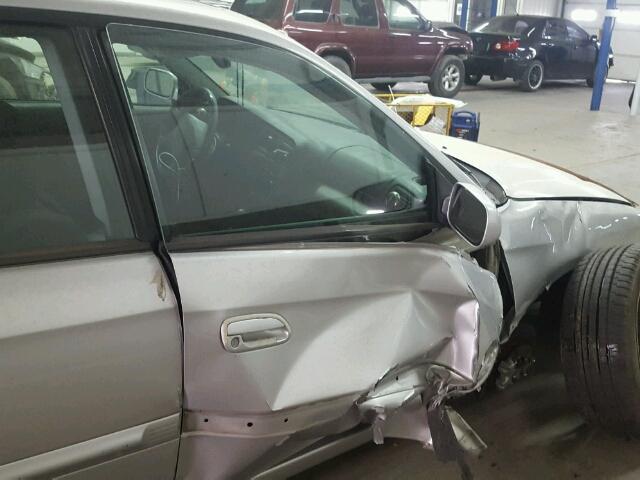 4S3BE635537214045 - 2003 SUBARU LEGACY L SILVER photo 9