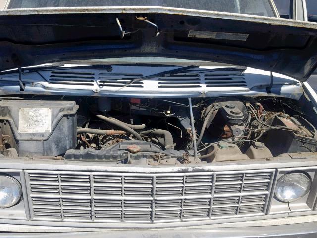 B25JT9X158261 - 1979 DODGE VAN WHITE photo 7