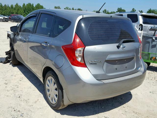 3N1CE2CP1FL384422 - 2015 NISSAN VERSA NOTE GRAY photo 3