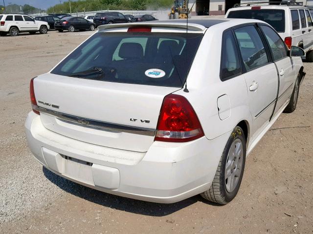 1G1ZT63826F185105 - 2006 CHEVROLET MALIBU MAX 白色 照片 4