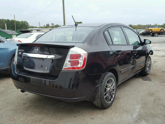 3N1AB6AP3BL606964 - 2011 NISSAN SENTRA 2.0 BLACK photo 4