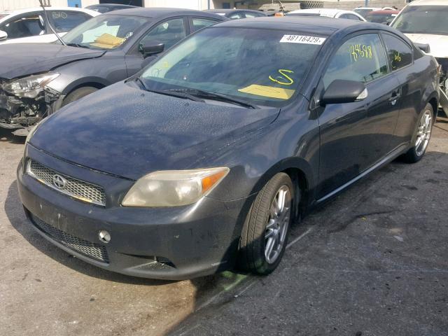 JTKDE177550047858 - 2005 TOYOTA SCION TC შავი ფოტო 2