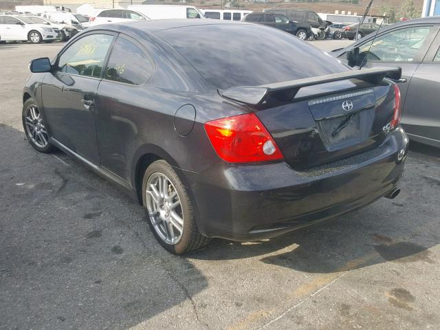JTKDE177550047858 - 2005 TOYOTA SCION TC შავი ფოტო 3