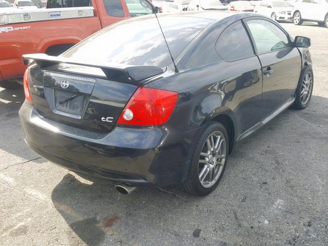 JTKDE177550047858 - 2005 TOYOTA SCION TC შავი ფოტო 4