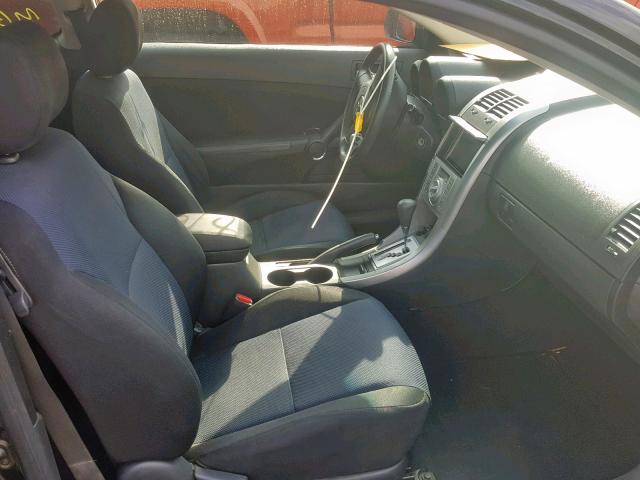 JTKDE177550047858 - 2005 TOYOTA SCION TC შავი ფოტო 5