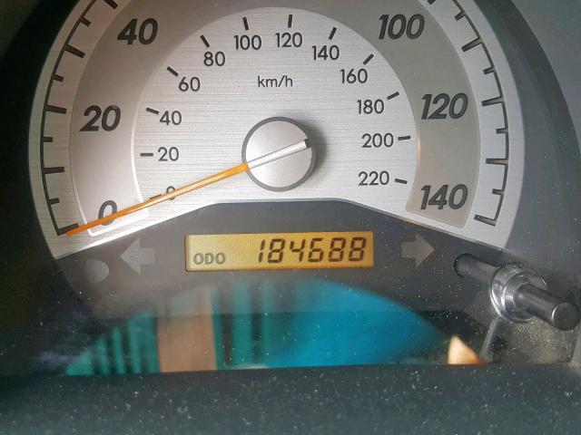 JTKDE177550047858 - 2005 TOYOTA SCION TC შავი ფოტო 8