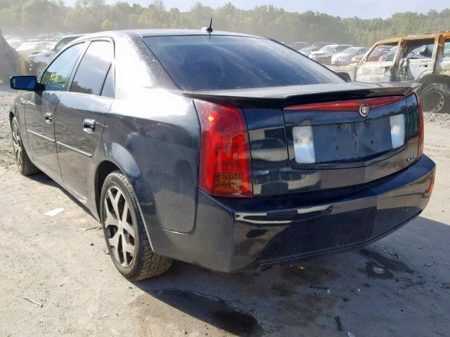 1G6DP577660124928 - 2006 CADILLAC CTS HI FEA BLACK photo 3