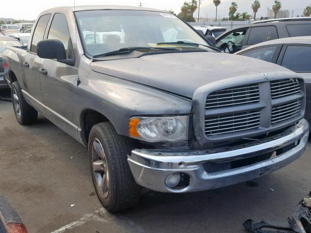 1D7HA18N95S115980 - 2005 DODGE RAM 1500 S GRAY photo 1