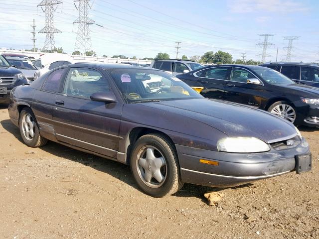 2G1WW12M9T9122955 - 1996 CHEVROLET MONTE CARL ნაცრისფერი ფოტო 1