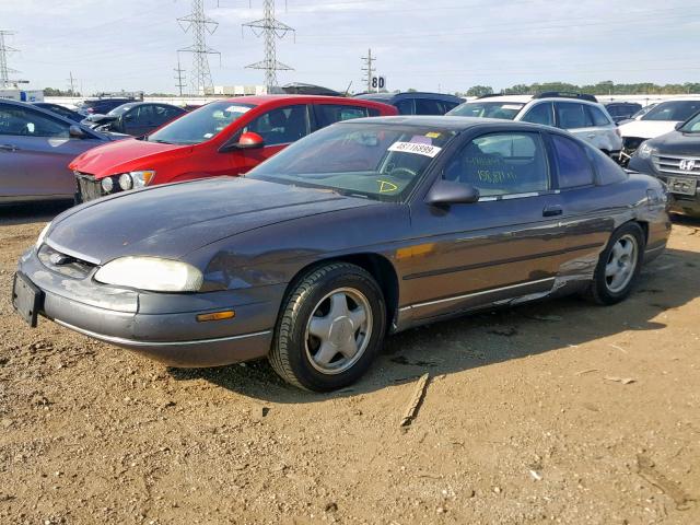 2G1WW12M9T9122955 - 1996 CHEVROLET MONTE CARL ნაცრისფერი ფოტო 2