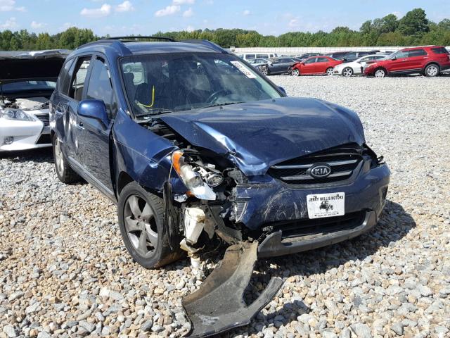 KNAFG526777118601 - 2007 KIA RONDO LX BLUE photo 1