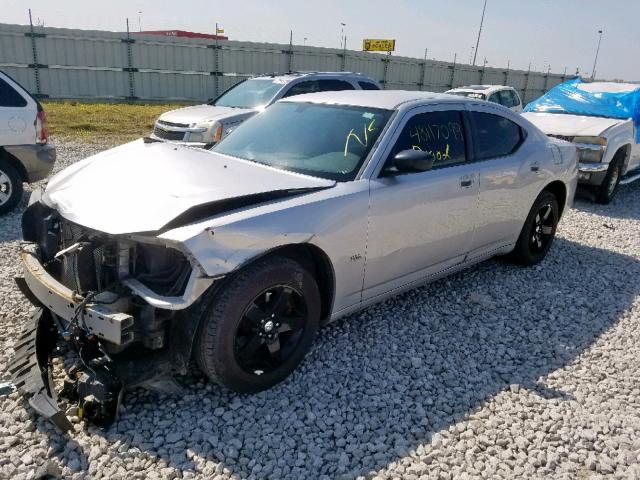 2B3KA33V29H622396 - 2009 DODGE CHARGER SX GRAY photo 2