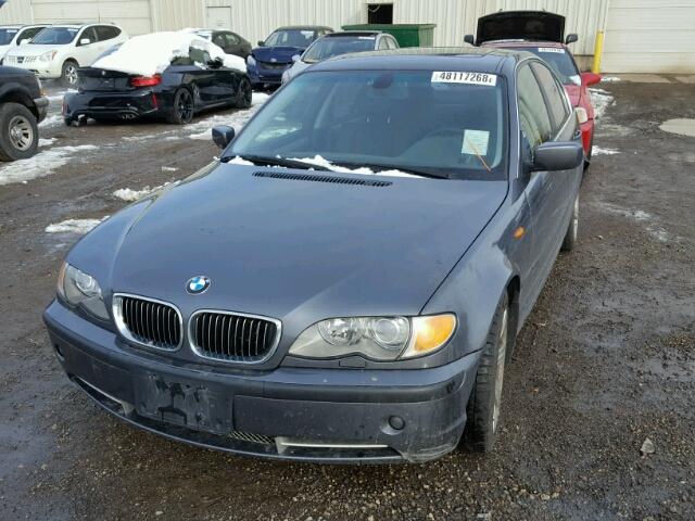 WBAEV53442KM00828 - 2002 BMW 330 I GRAY photo 2