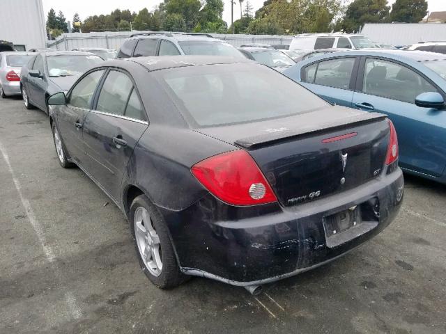 1G2ZH528454117925 - 2005 PONTIAC G6 GT BLACK photo 3