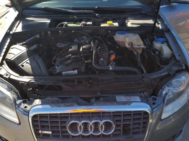 WAUAF78E68A059732 - 2008 AUDI A4 2.0T SILVER photo 7